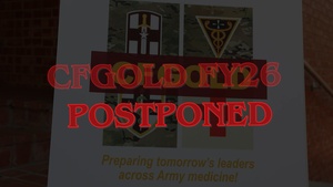 CFGOLD FY26 Postponed