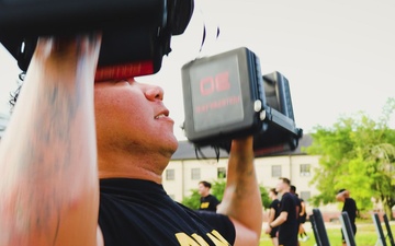 18th Field Artillery Brigade, HHB Morning PT