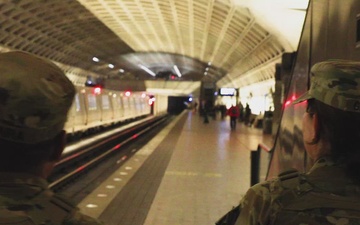 JTF- D.C. and Ohio National Guardsmen On Patrol