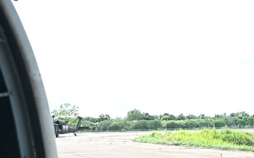 BROLL: UH60 flight during Enduring Partners in Thailand