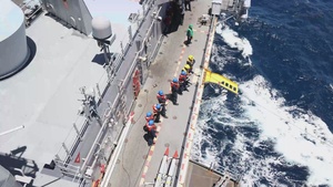 Resupply at Sea