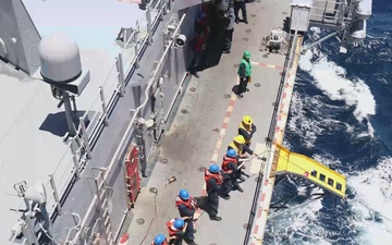 Resupply at Sea