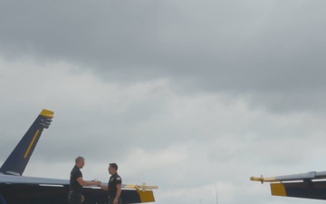 America’s Air Show 2025 B-Roll Day 1: U.S. Navy Blue Angels