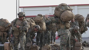 31st MEU | BLT 1/7 depart MCAS Futenma during Flight Operations