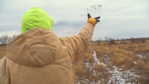Winter Seeding at Midewin National Tallgrass Prairie