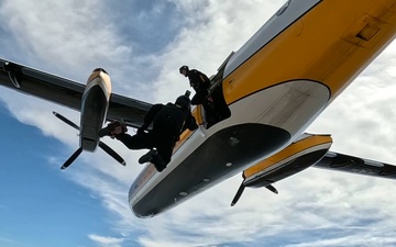 U.S. Army Parachute Team jumps for Pueblo Air Show