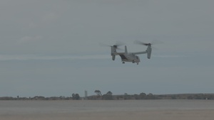 America’s Air Show 2025 B-Roll Day 2: USMC MV-22 Osprey Demo