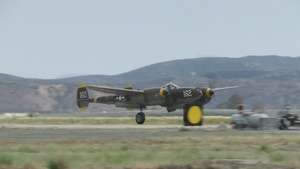 America’s Air Show 2025 B-Roll Day 2 : P-38 Lightning Demo