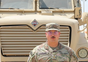 Maj. Daniel Copeland shouts-out Sporting Kansas City