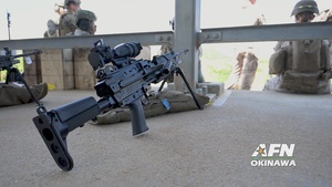 5th ANGLICO Marines Sharpen Skills on Live-Fire Machine Gun Range
