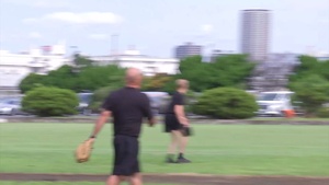 Bats, Burgers and Bonding: US Soldiers in Yokohama host Japanese little leaguers in friendship softball match