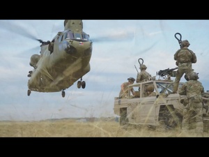 Green Berets conduct joint air mobility training