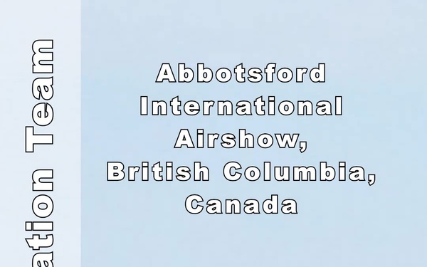 U.S. Air Force F 35A Demonstration Team Abbotsford International Airshow in British Columbia, Canada