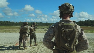 U.S. Marines with Infantry Training Battalion conduct Squad Attacks (B-Roll)