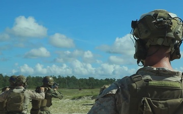 U.S. Marines with Infantry Training Battalion conduct Squad Attacks (B-Roll)