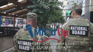 MIC'd Up with JTF-DC Commander Col. Doane