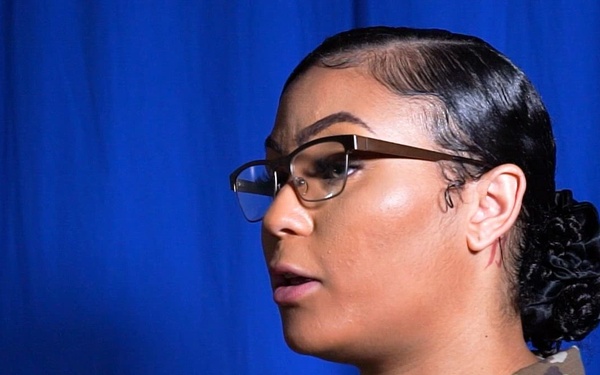 Staff Sgt. Tracie Sanders speaks on value in the U.S. Army