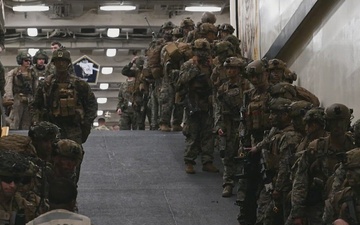 U.S. Marines, Allied and Partnered Nations Disembark USS Arlington (LPD 24) During UNITAS 2025