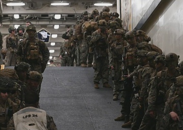 U.S. Marines, Allied and Partnered Nations Disembark USS Arlington (LPD 24) During UNITAS 2025