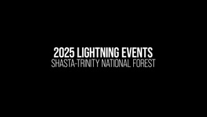 Shasta-Trinity NF 2025 Lightning Events