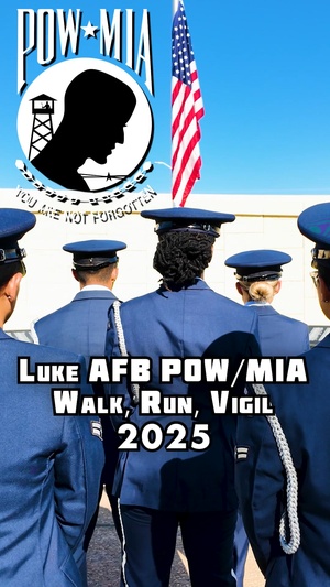 2025 POW/MIA Walk-Run-Vigil, Luke Air Force Base, AZ