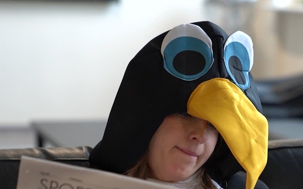 Pedro the Penguin reminds community to keep essentials ready