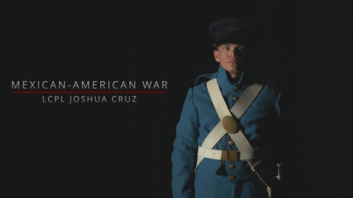 U.S. Marine Corps Mexican-American War Uniform Reel