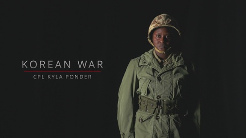 U.S. Marine Corps Korean War Uniform Reel