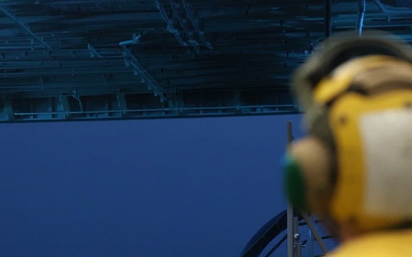 UNITAS 2025: (B-Roll) US Marines and multinational forces disembark USS Arlington to conduct a combined amphibious landing