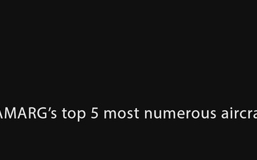 AMARG Top 5 Most Numerous