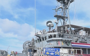 USS Chief (MCM 14) Change of Command Ceremony