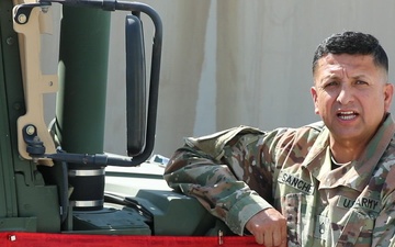 Staff Sgt. Victor Sanchez shouts-out the Kansas City Chiefs from Overseas