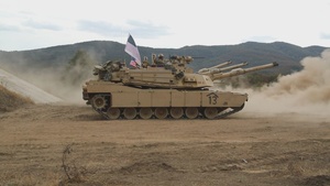 1st Infantry Division Conducts M1A2 Abrams Table IV & V Gunnery In Bulgaria