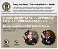 SHARP Program Training