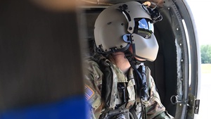 Soldiers and ANG conduct helo medevac training