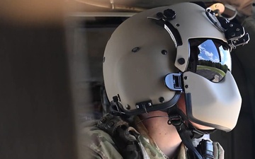 Soldiers and ANG conduct helo medevac training