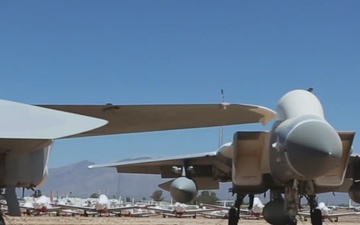 F-16 Fighting Falcon at the Boneyard