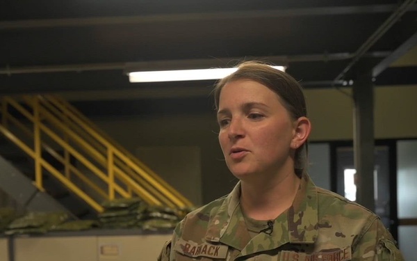 Aircrew Flight Equipment Airmen Prepare Survival Kits
