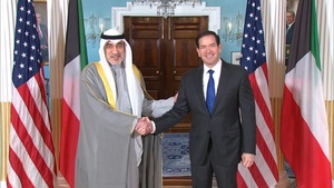 Secretary Rubio meets with Kuwaiti First Deputy Prime Minister and Minister of Interior Sheikh Fahad Yusuf Saud Al-Sabah