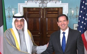 Secretary Rubio meets with Kuwaiti First Deputy Prime Minister and Minister of Interior Sheikh Fahad Yusuf Saud Al-Sabah