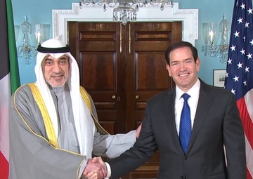 Secretary Rubio meets with Kuwaiti First Deputy Prime Minister and Minister of Interior Sheikh Fahad Yusuf Saud Al-Sabah