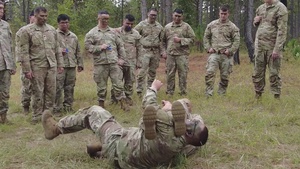 XVIII Airborne Corps Combatives Field Training