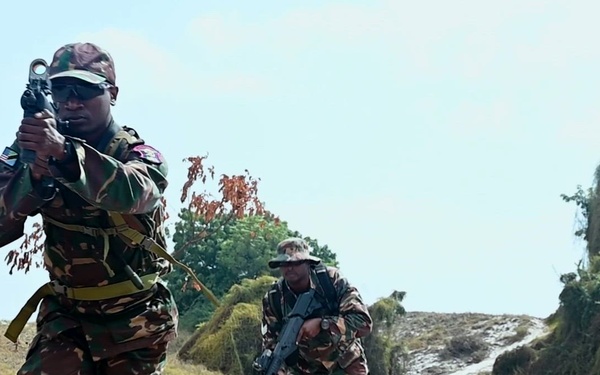 3rd SFG (A) Concludes Joint Combined Exchange Training with Tanzanian Special Forces
