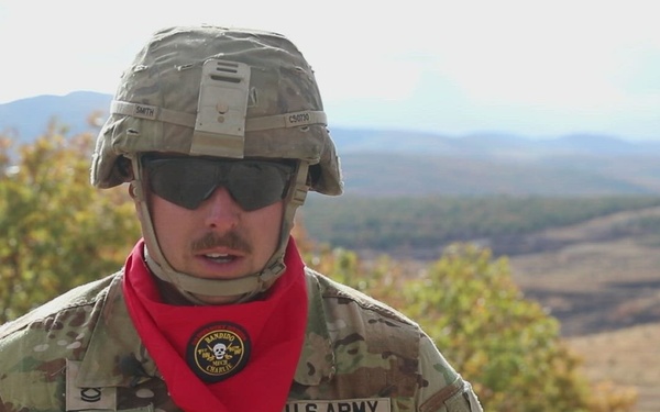 1-16th Infantry, 1st Army Brigade Combat Team, 1st Infantry Division Master Gunner, Sgt. 1st Class Corey Smith Interview