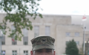 U.S. Army Col. Larry Doane, Joint Task-Force D.C. commander, informing his teammates of the incredible work they’ve accomplished