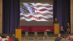 2025 Court of Honor induction ceremony held at Camp Ripley