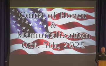 2025 Court of Honor induction ceremony held at Camp Ripley