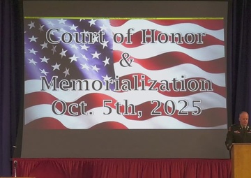 2025 Court of Honor induction ceremony held at Camp Ripley