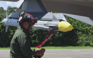 VMFA-225 conducts flight operations in Puerto Rico