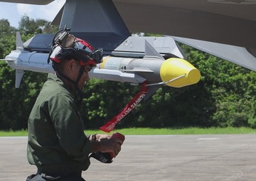 VMFA-225 conducts flight operations in Puerto Rico